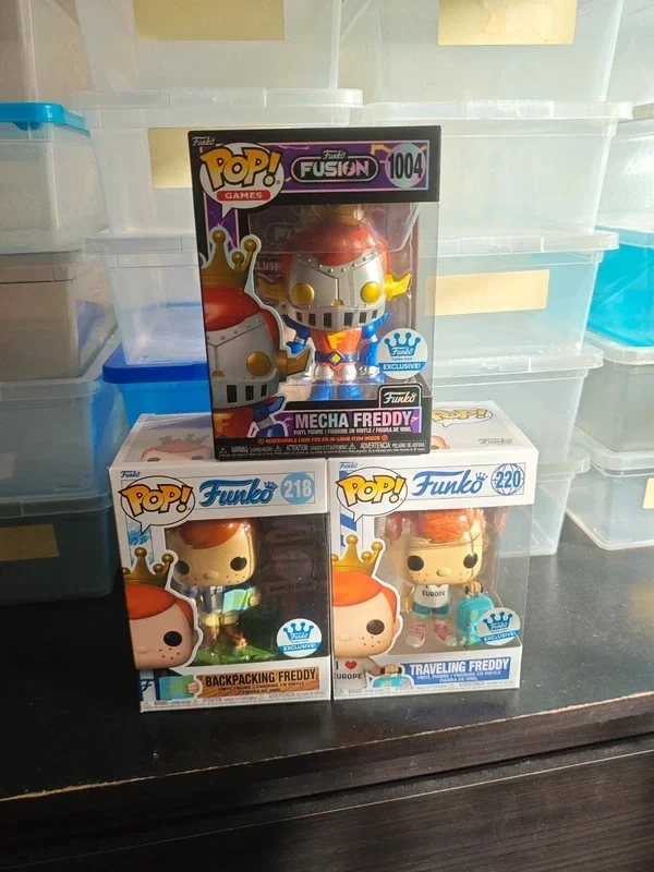 Funko Pop! Freddy Fusion Mecha, Backpacking, Trave